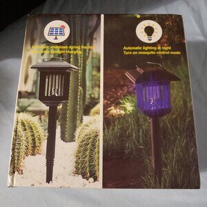 solar powered bug zapper